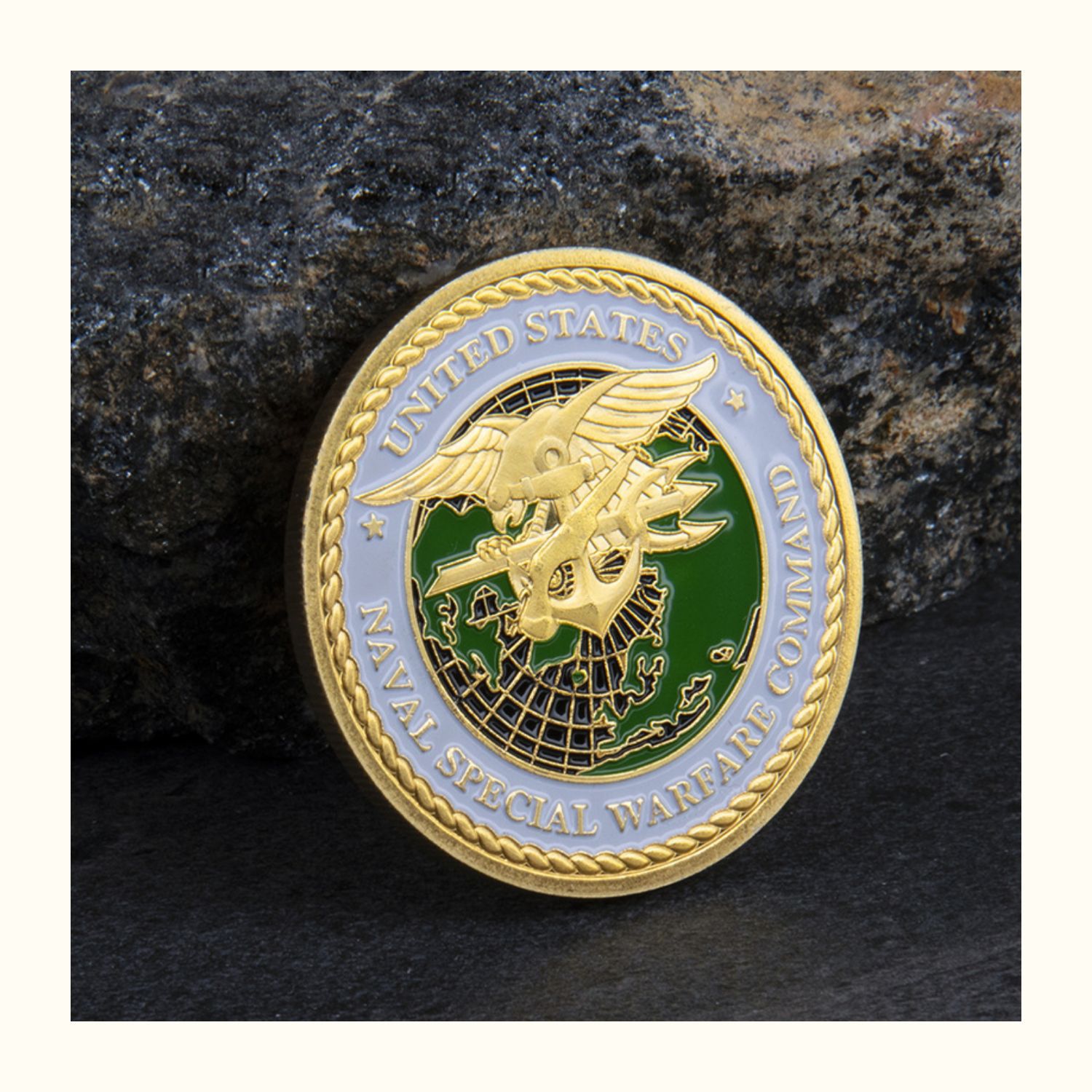挑战币特种部队三栖突击队纪念章 军事徽章创意军迷纪念品