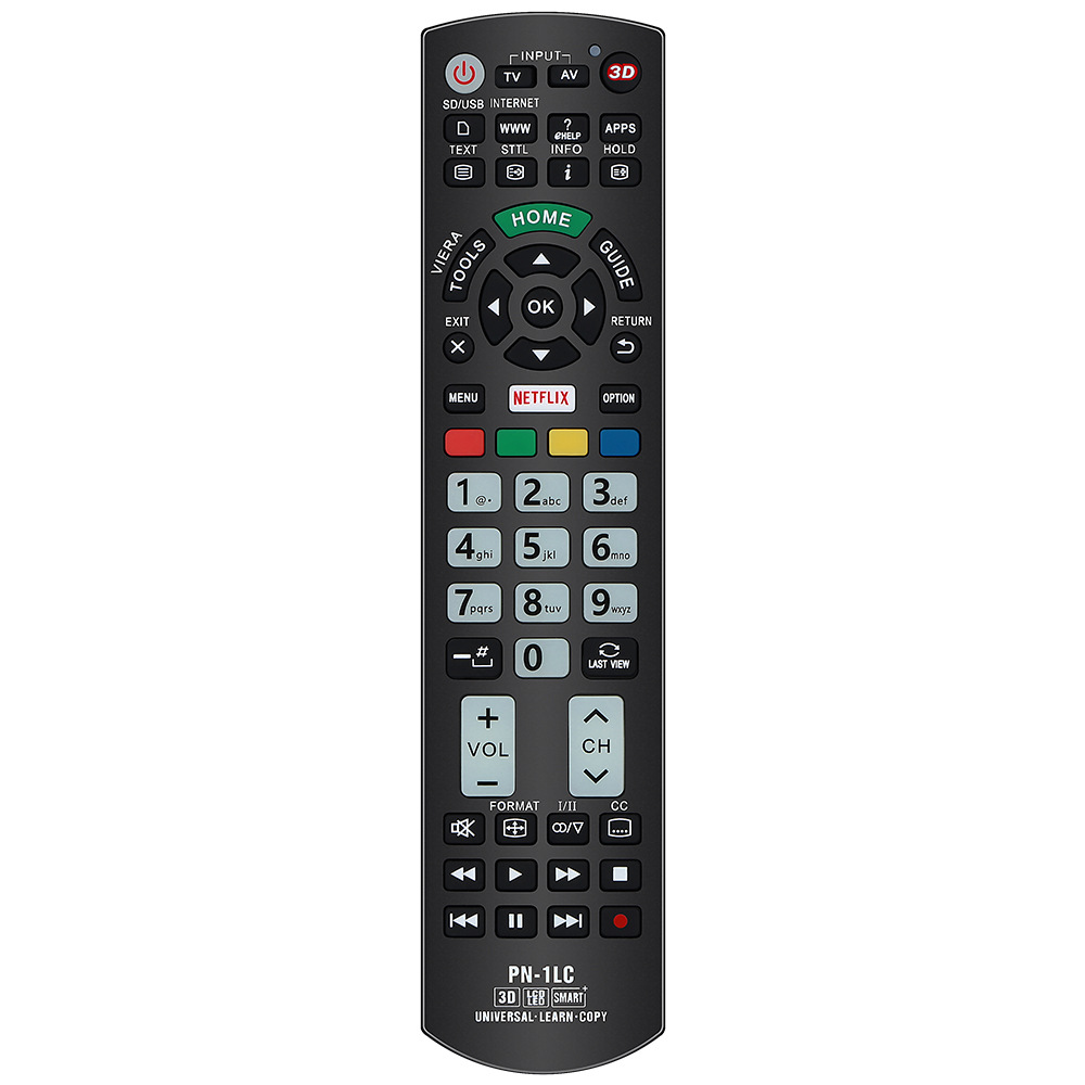 适用松下电视万能遥控器pn-1lc ir remote for panasonic tv-阿里巴巴