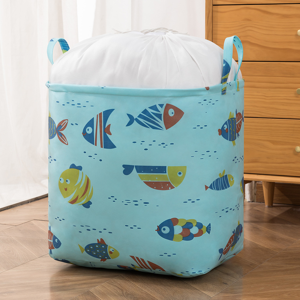 Big Mac Buggy Bag Non-Woven Fabric Quilt Shell Waterproof Large Size Clothing Bag Moving Bag Travel Organizing Folders