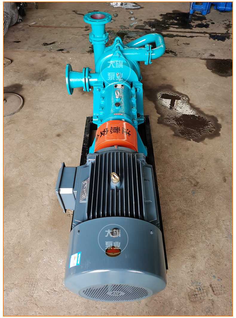 zjw压滤机入料泵 卧式加压杂质泥浆泵高铬合金污泥渣浆泵喂料泵