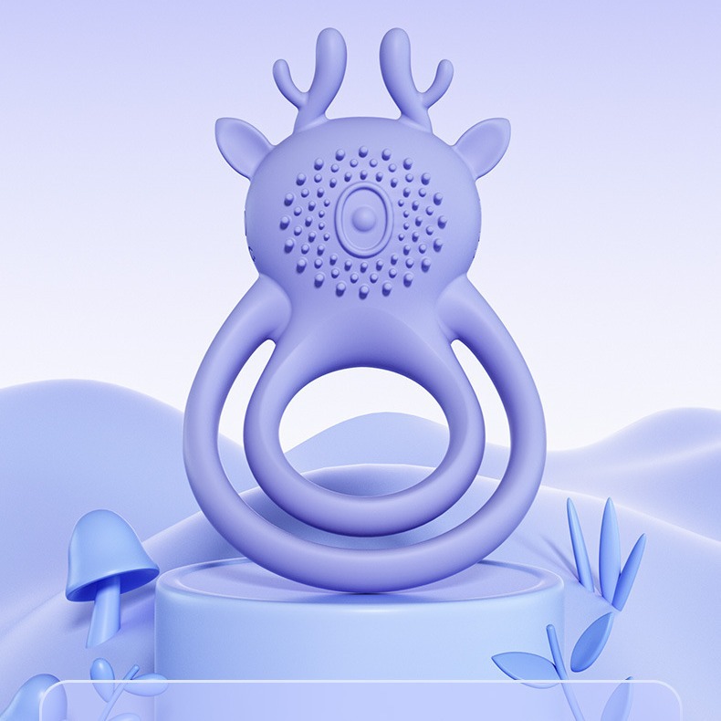 杰士邦小驼鹿双环震动锁精环男用情趣成人用品批发代发-阿里巴巴