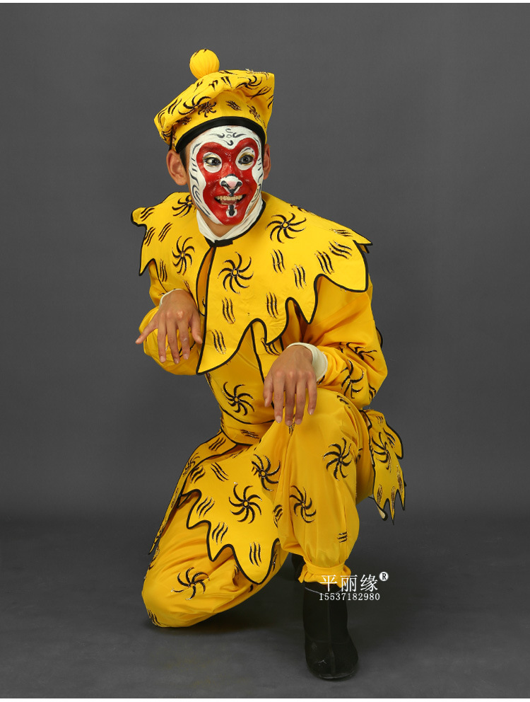 戏曲猴衣京剧戏服大闹天宫美猴王孙悟空猴衣舞台演出服