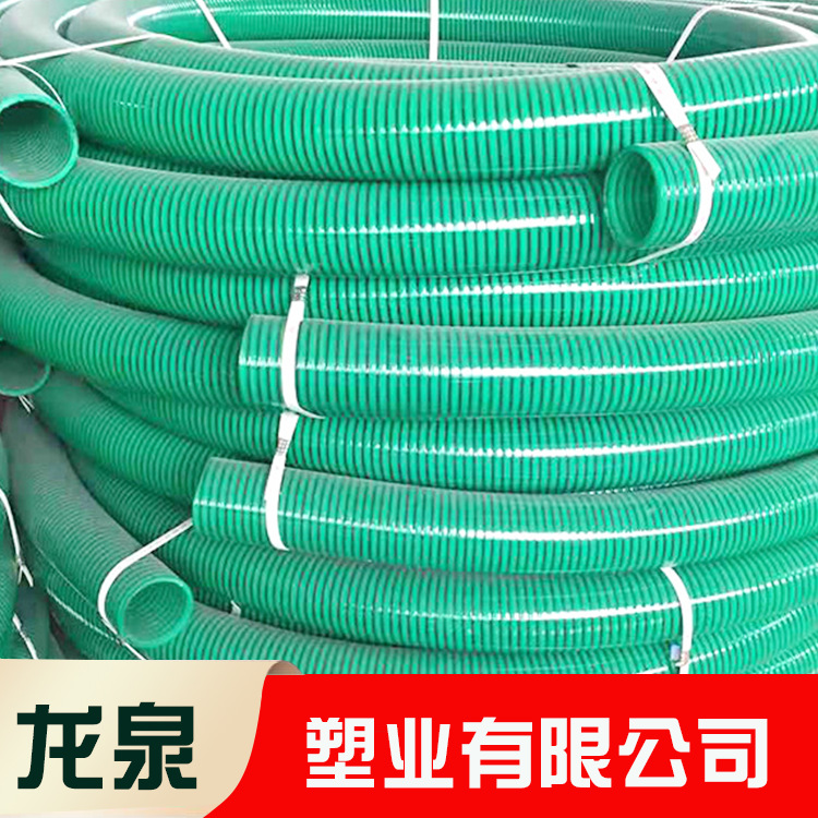 pvc螺旋牛筋塑料管泳池排水管 下水道污水管尺寸齐全1寸 2寸 3寸