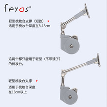 榻榻米气撑上翻门支撑杆缓冲器液压阻尼梳妆台床盖板折叠五金配件