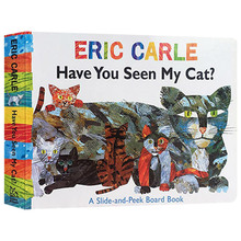 英文原版绘本 Have you seen my cat 你看见我的猫了吗 纸板书