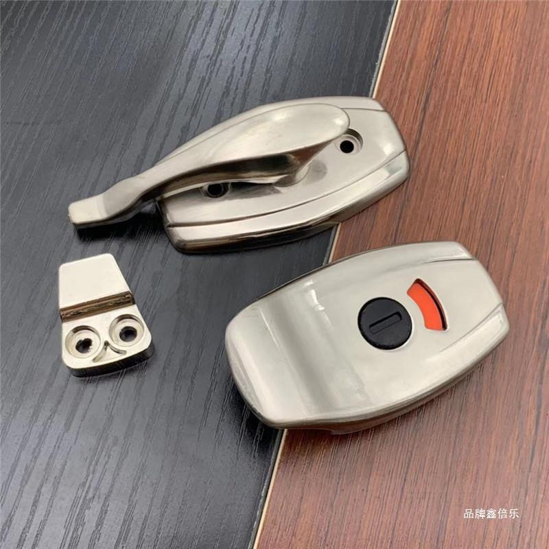 精密 精雅公共场厕所卫生间隔断五金配件 洗手间指示锁 门锁 门扣