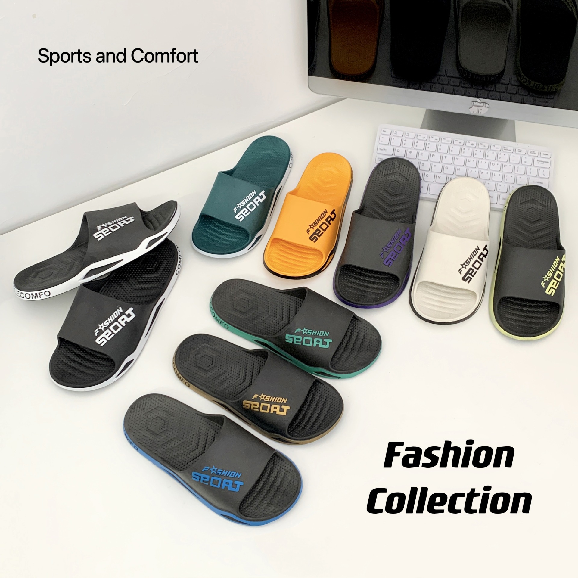 Cross-Strap Foreign Trade Flat Slippers Women's Summer New Soft Bottom Cross-Border Wholesale Women's Philippine Indonesian Sandals