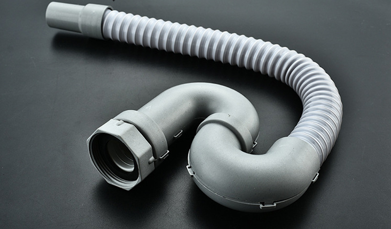 无钢头单槽s弯管 菜盆防臭排水管 面盆水槽下水管 下水器下水管