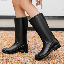 2023新款雨鞋女外穿韩版时尚长筒雨靴防滑高筒耐磨胶鞋ins潮水鞋