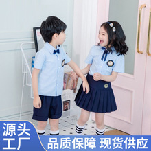 校服夏季运动套装小学初高中生班服幼儿园园服男女儿童班服