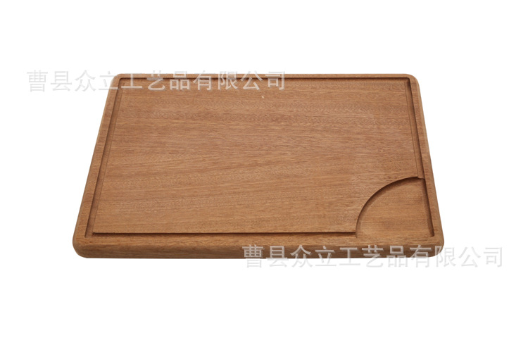 Wooden Steak Plate Steak Plate Western Meat Cutting Plate Steak Plate Pizza Plate Pizza Wood Pallet Manufacturer Production Tea Tray