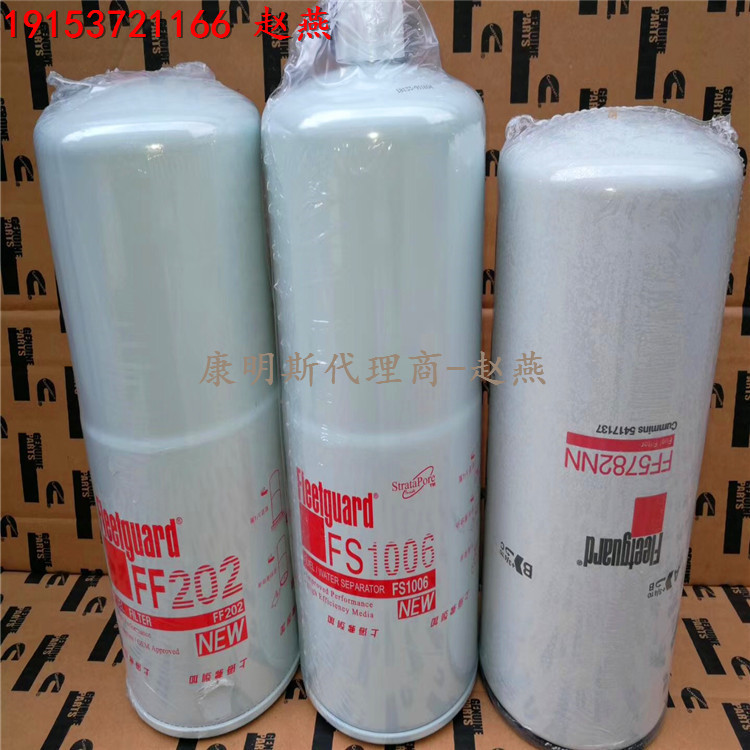 福田康明斯isg发动机滤芯ff63013nn 3696765柴油滤清器