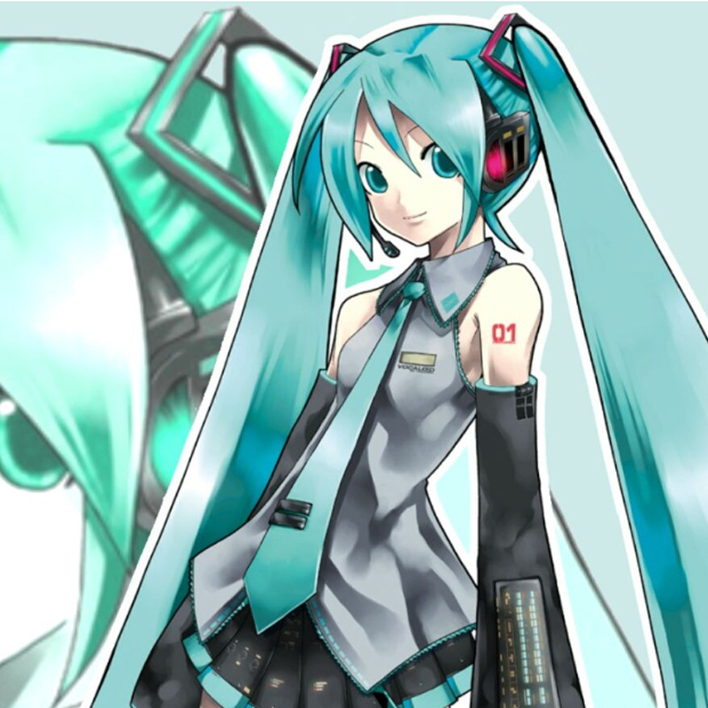 初音未来 miku公式服 耳机配饰和头饰-阿里巴巴