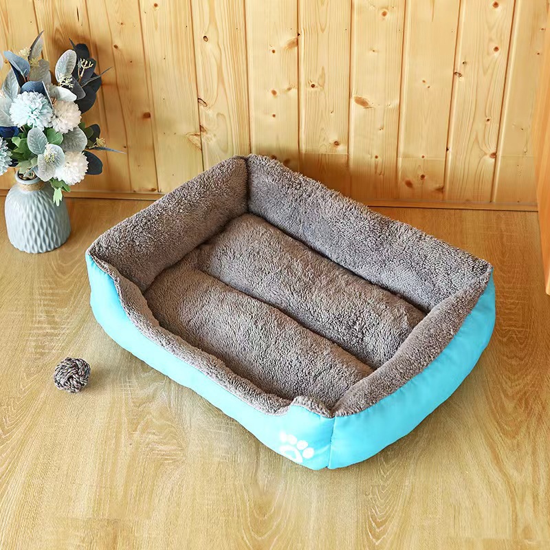 Pet Bed Kennel Four Seasons Universal Large Anti-Tearing Ground Bed Waterproof Bite-Resistant Moisture Proof Pad Dog Mattress