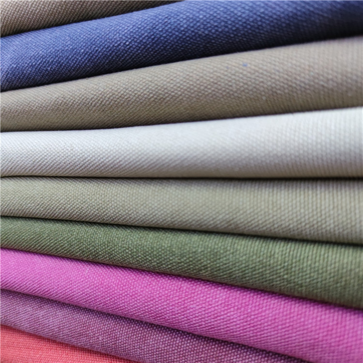 涤棉帆布16安洗水做旧帆布 围裙 手袋 购物袋 沙发 家居帆布布料