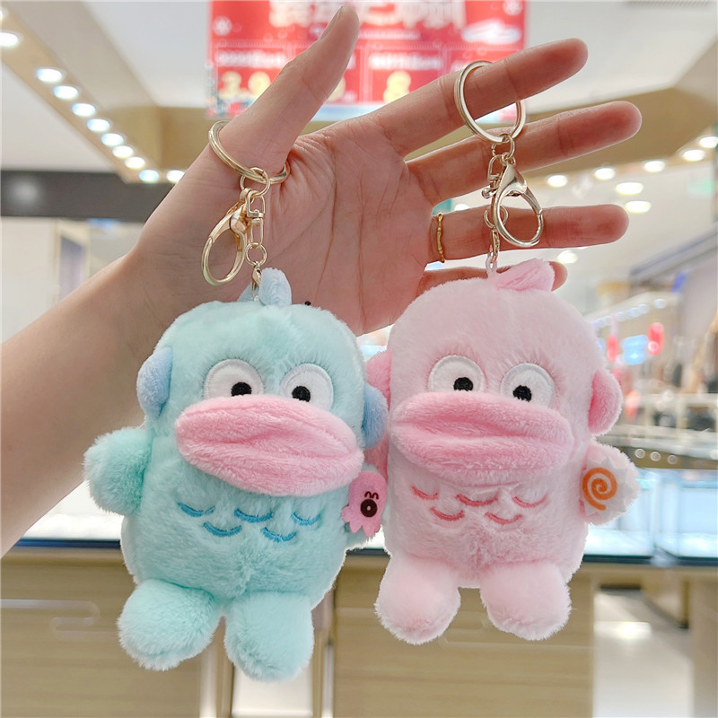 Creative Cross-Border Funny Clownfish Plush Doll Pendant Crane Machines Doll Plush Toys Couple Gift Pack Ornaments