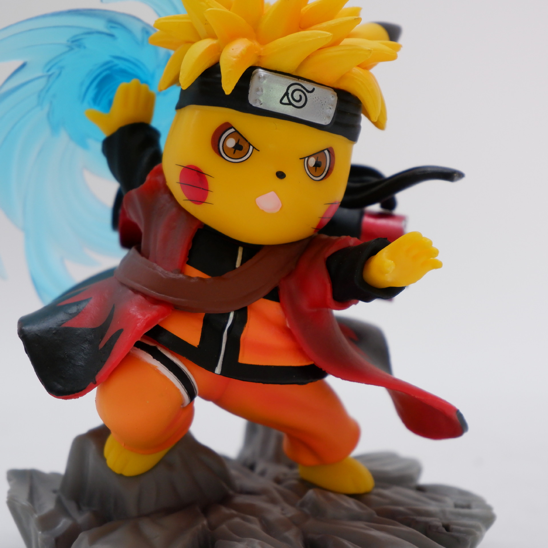 动漫 火影忍者鸣人螺旋手里剑 变装皮卡 手办模型仙人模式盒装