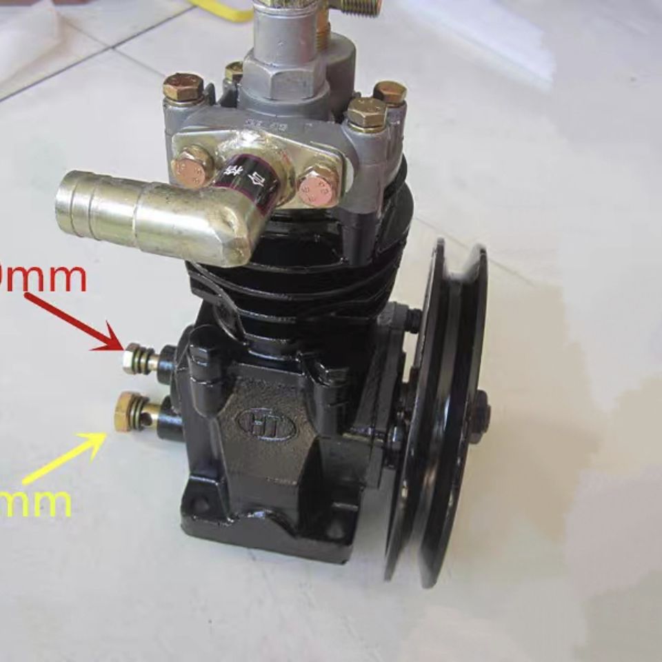 五征 农用三轮车 原厂配件 气刹打气泵 空压机 奥翔1700气泵