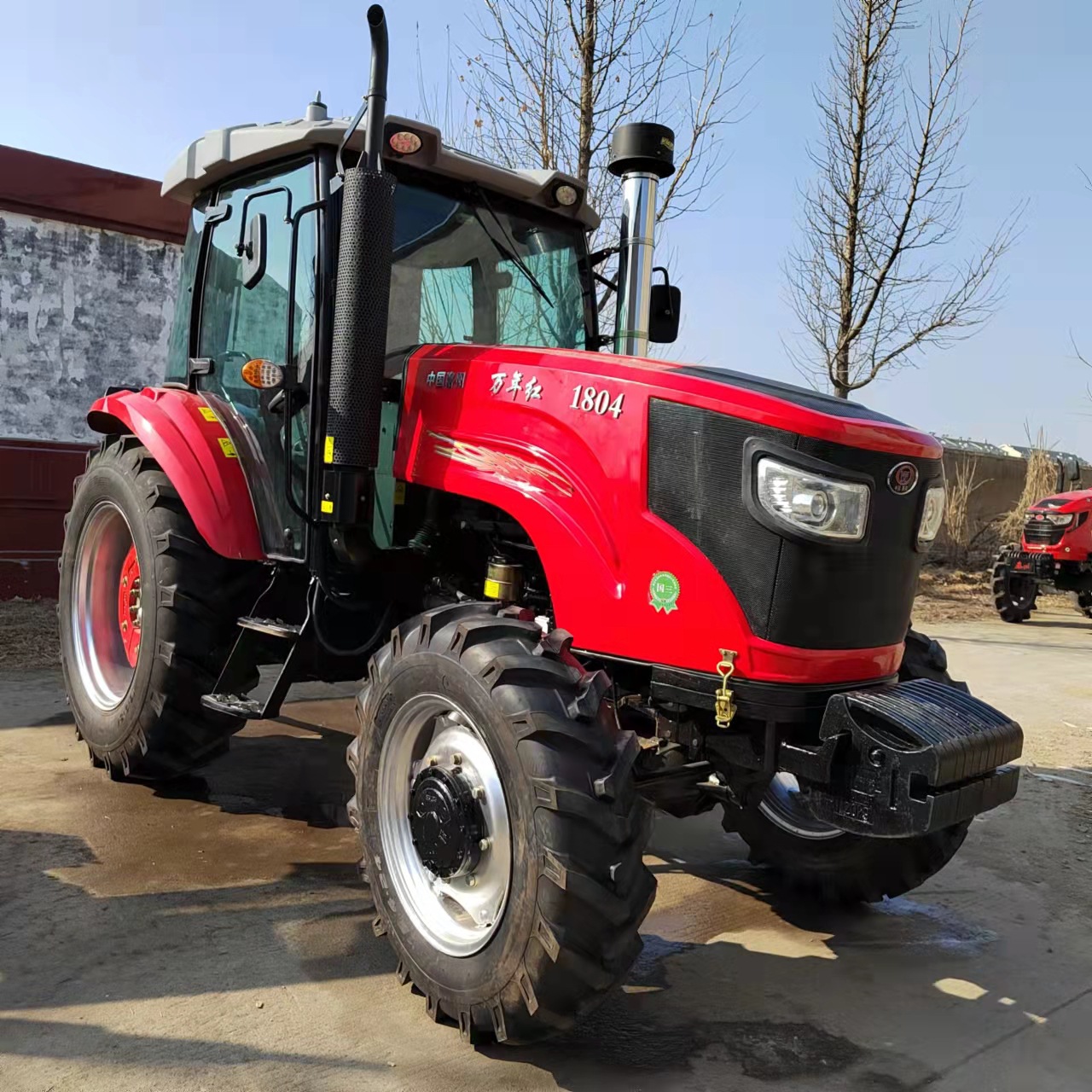 农用704四驱拖拉机 90马力水旱两用拖拉机 东方红动力1604拖拉机