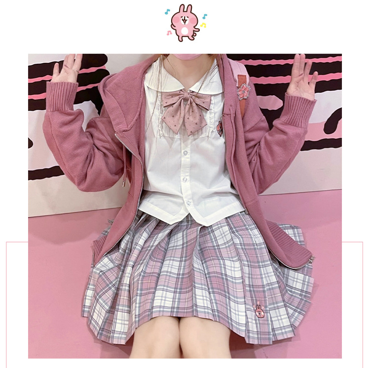 寄售啦啦酱 现货掉落 卡娜赫拉 原创jk制服格裙原创格裙