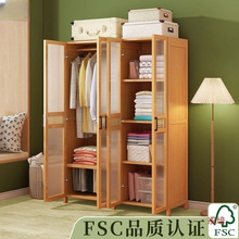衣柜卧室家用简易组装出租房衣柜子结实耐用经济型挂衣衣橱