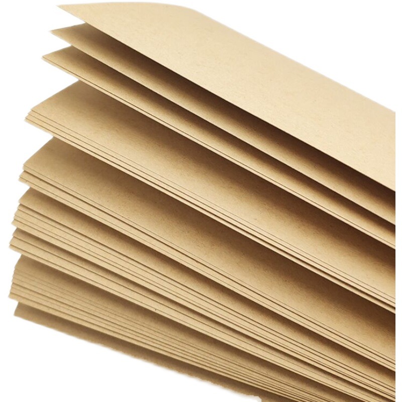 8k黑卡白卡牛皮纸250g封面牛皮纸包装纸手工打印纸2k硬卡纸200克