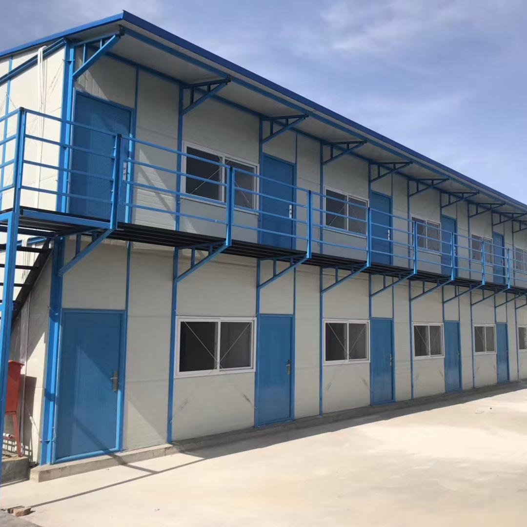 集成房屋防疫方舱医院打包厢房活动板房工地宿舍彩钢板活动板房