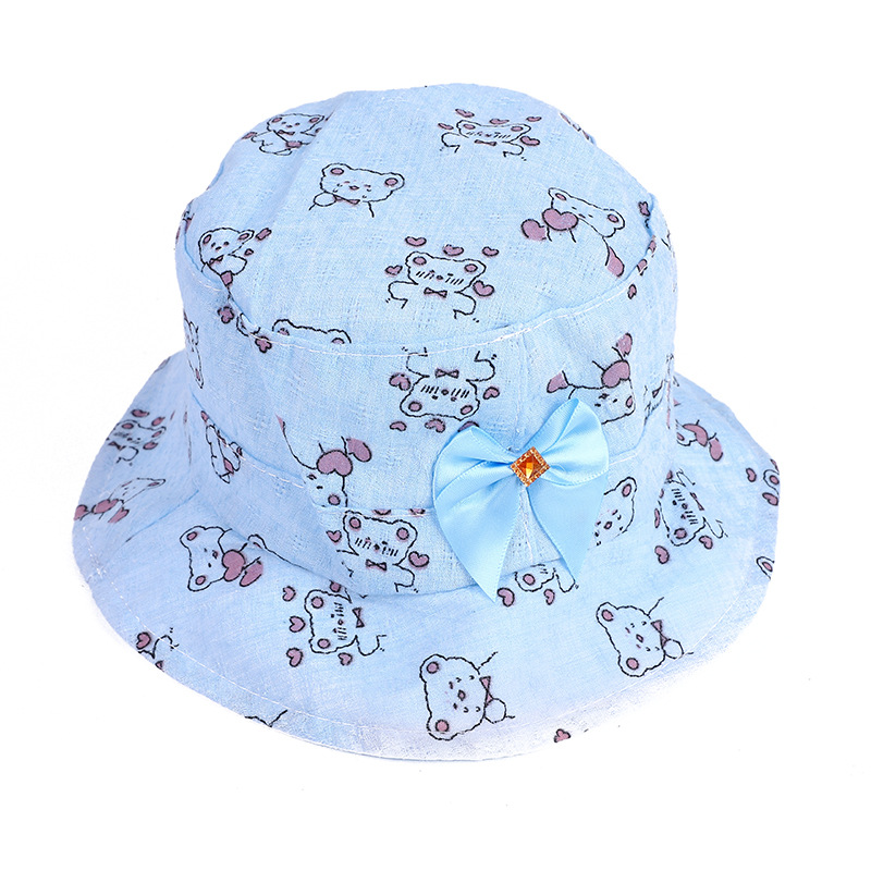 Spring and Autumn Summer Sun Protection Hat Children's Sun Hat Boy Bucket Hat Baby Girl Bucket Hat Baby Hat