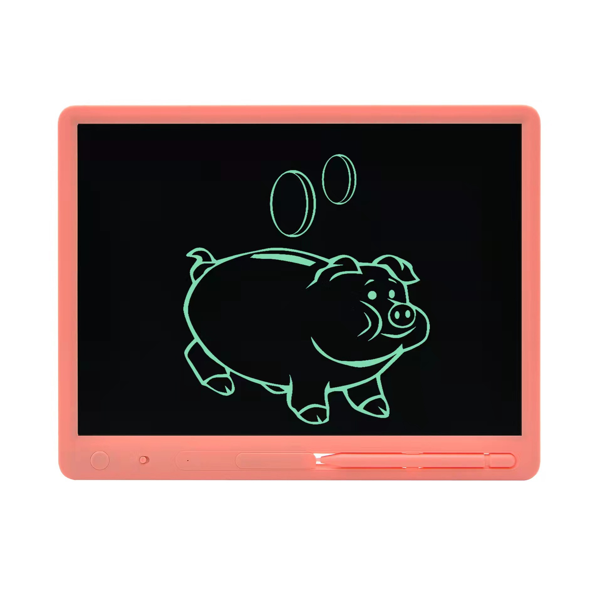 New 15-Inch LCD Handwriting Board Children's Drawing Board Intelligent Graffiti Writing Board Light Energy Electronic Blackboard