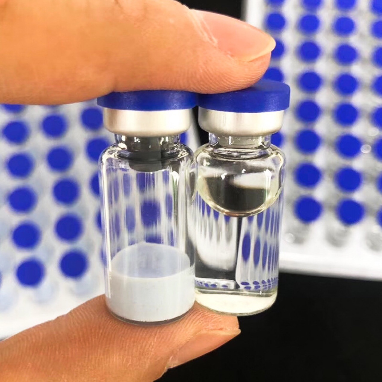 3ml蓝铜肽冻干粉, 修复敏感肌,蓝铜肽冻干粉现货