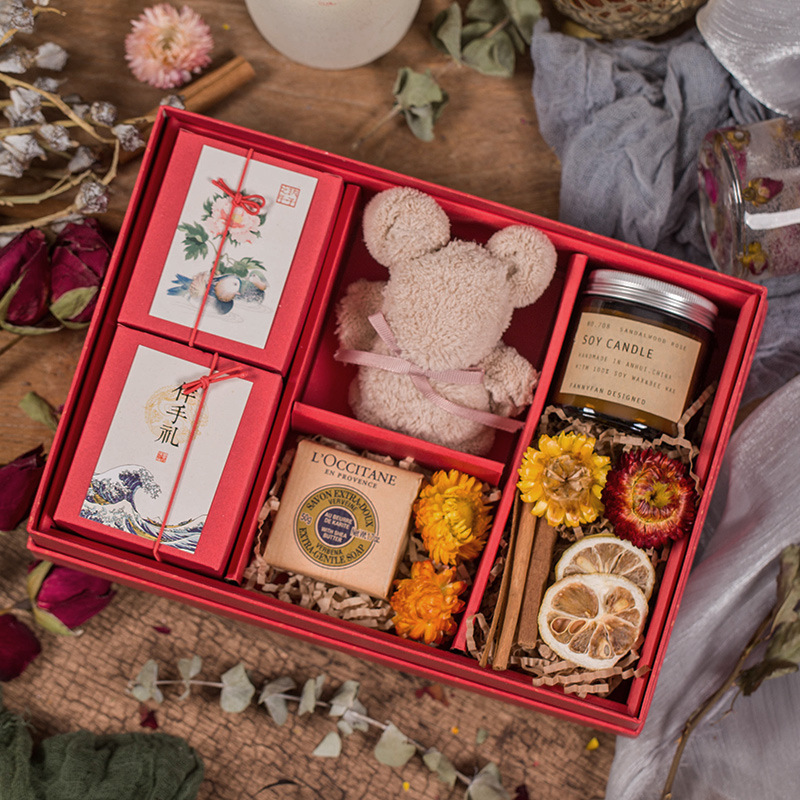 风结婚伴手礼女伴娘中式实用礼盒婚礼套盒高端喜糖礼盒装