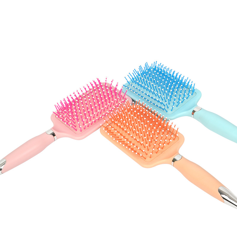 Exclusive for Cross-Border Airbag Massage Comb Multifunctional Massage Hair Comb with Metal Tail Tip Straight Comb Airbag Massage Comb