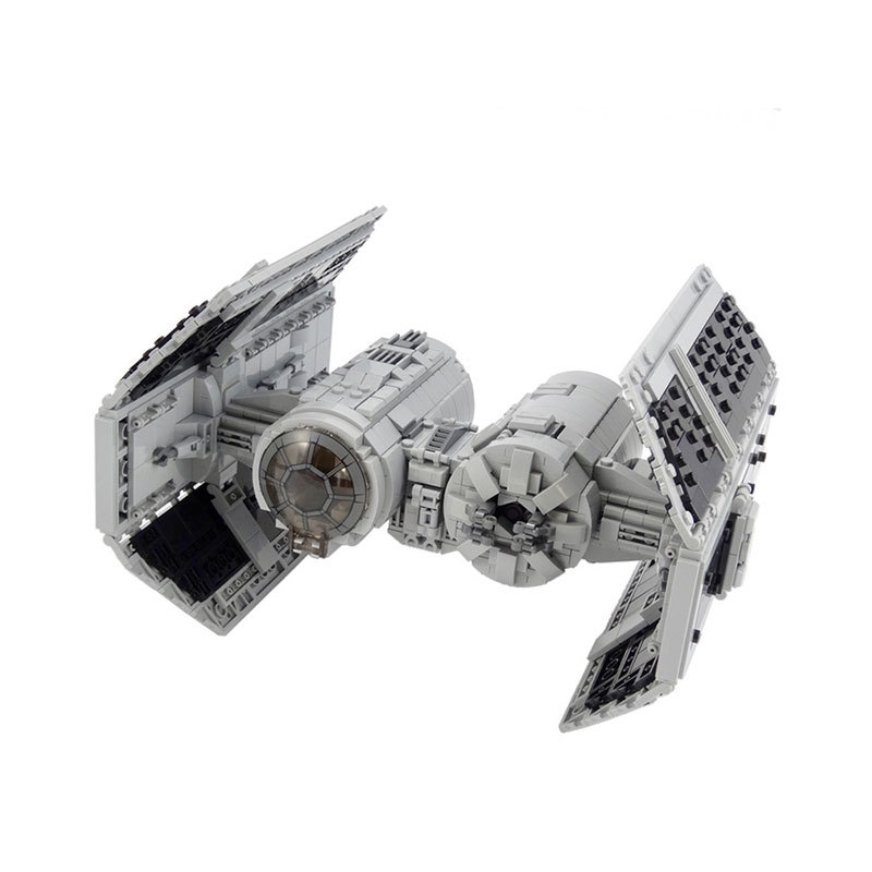 跨境热卖兼容乐高积木小颗粒拼插玩具星战系列moc-22018钛战机