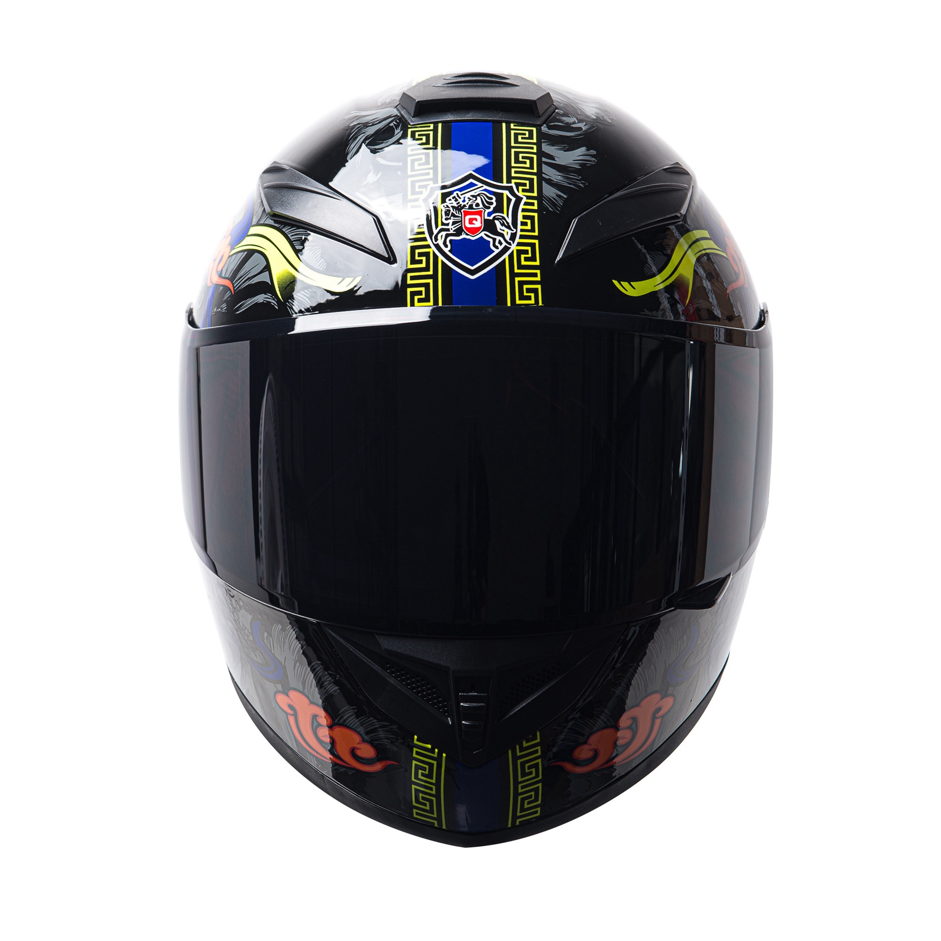 四季现货头盔全盔男女国潮冬季保暖机车骑行赛车全覆式电动车头盔