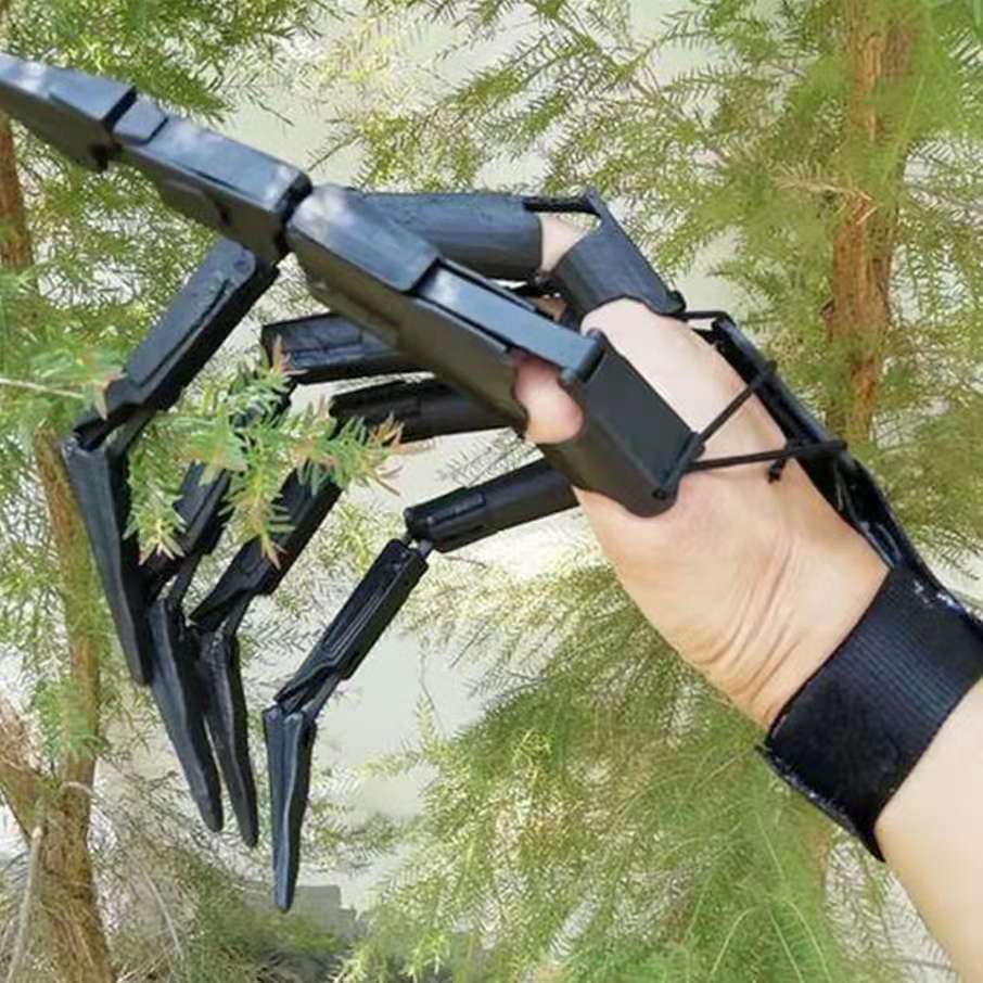跨境halloween articulated fingers 万圣节手指关节爪子派对道具