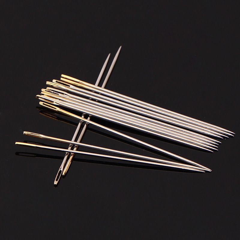 缝被子专用的针粗针大眼手缝衣服针加长大码手工老人大号针缝包针