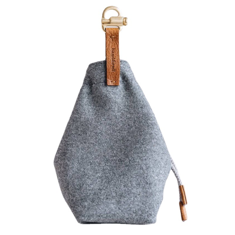 现货宠物狗狗口粮袋 便携户外储物袋 束口溜狗食品袋