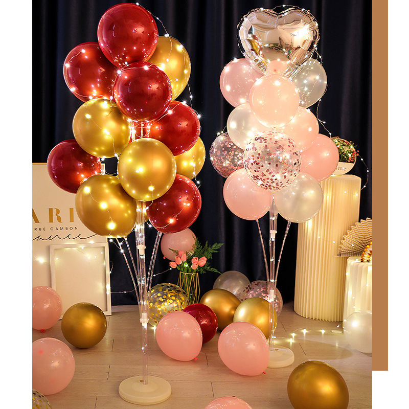 Luminous Floating Column Balloon Birthday Dress up Scene Layout Party Opening Event Wedding Road Lead Decoration Wedding