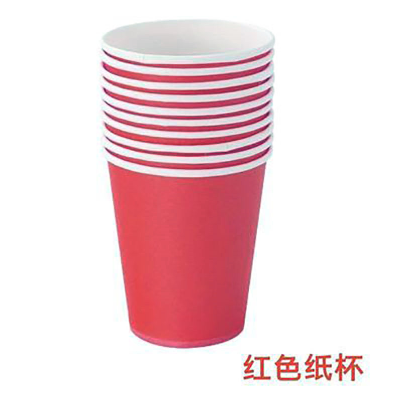 Factory Direct Sales Color Paper Cup Handmade Kindergarten Diy Production Building Environment Creation Disposable Color Paper Cup Wholesale