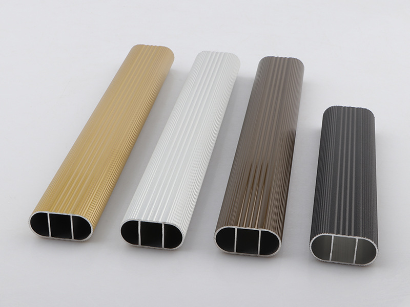 百隆宜仕铝合金衣柜挂衣杆衣橱挂衣通杆 高档加厚衣杆托 厂家批发