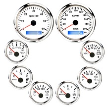 组合油位水温电压油压时钟发动机转速脉冲速度表改装仪表盘