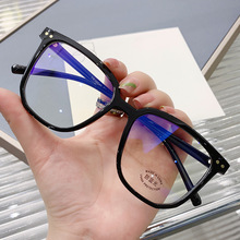 超轻TR90防蓝光眼镜女 韩版潮大框时尚眼镜架男女平光镜护目30049