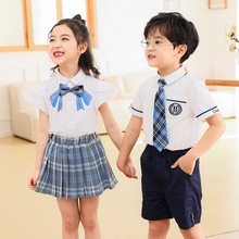 小学生校服夏装英伦学院风儿童合唱班服夏季幼儿园园服毕业照服装