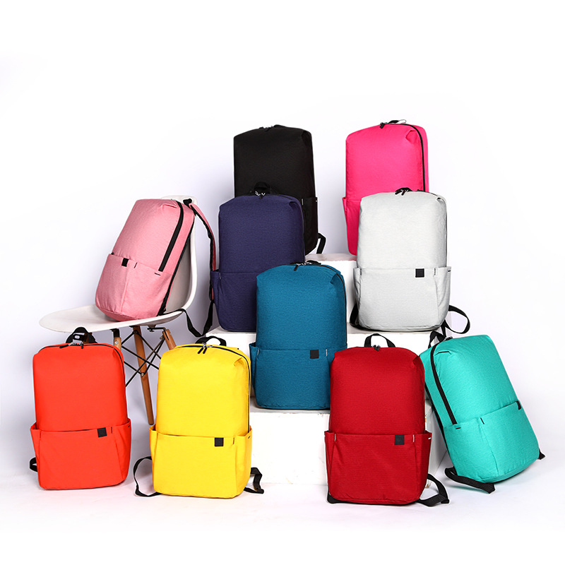 米板炫彩小背包同款 15升运动背包 可定 制LOGO礼品双肩包 旅行社