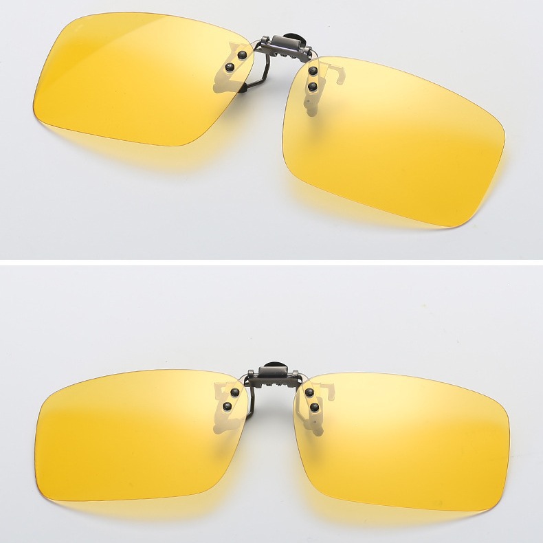 日夜两用偏光镜夹片男女司机开车享用夜视驾驶近视夹片式太阳眼镜