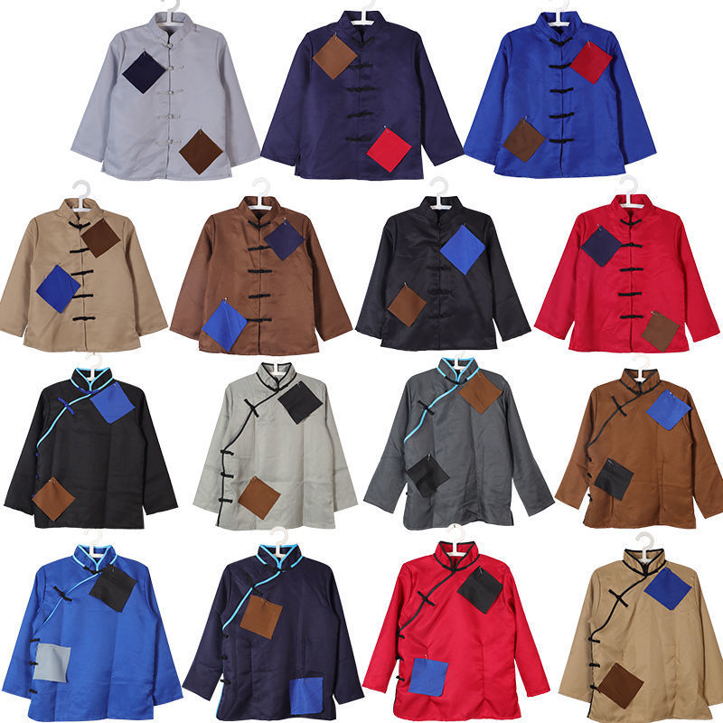 叫花子服装乞丐服套装古代丐帮要饭衣服补丁演出服破烂古装搞笑服