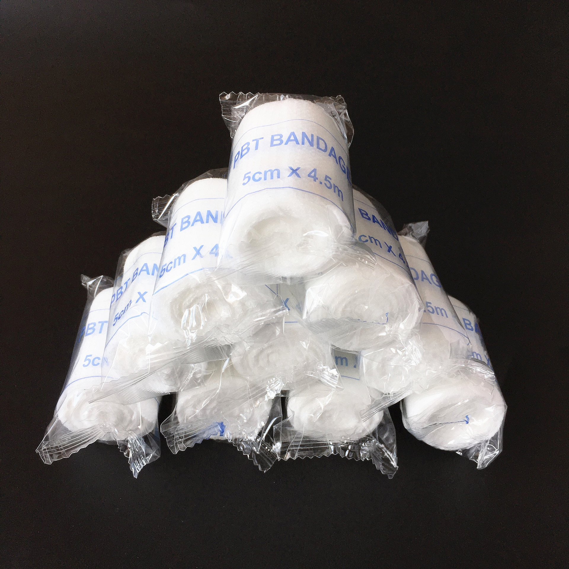 批发弹性绷带/pbt弹性绷带5*4.5cm 绷带伤口包扎骨折急救配件