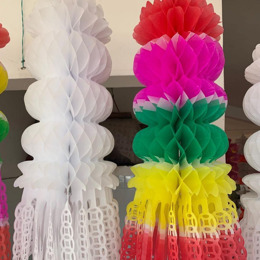 纸扎清明节灯笼祭祀殡葬用品拷贝纸环保纸灯笼厂家直销一件代发热