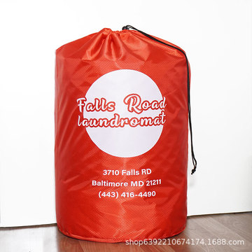 束口袋收纳袋420d涤纶牛津布尼龙抽绳拉绳防水抽绳大容量包装布袋