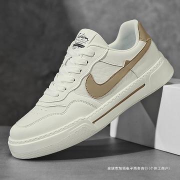 耐克男鞋aj板鞋真牛皮休闲运动鞋2024夏季新款官网男士潮鞋阿甘鞋